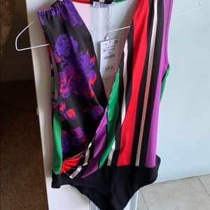 Zara body suit top M